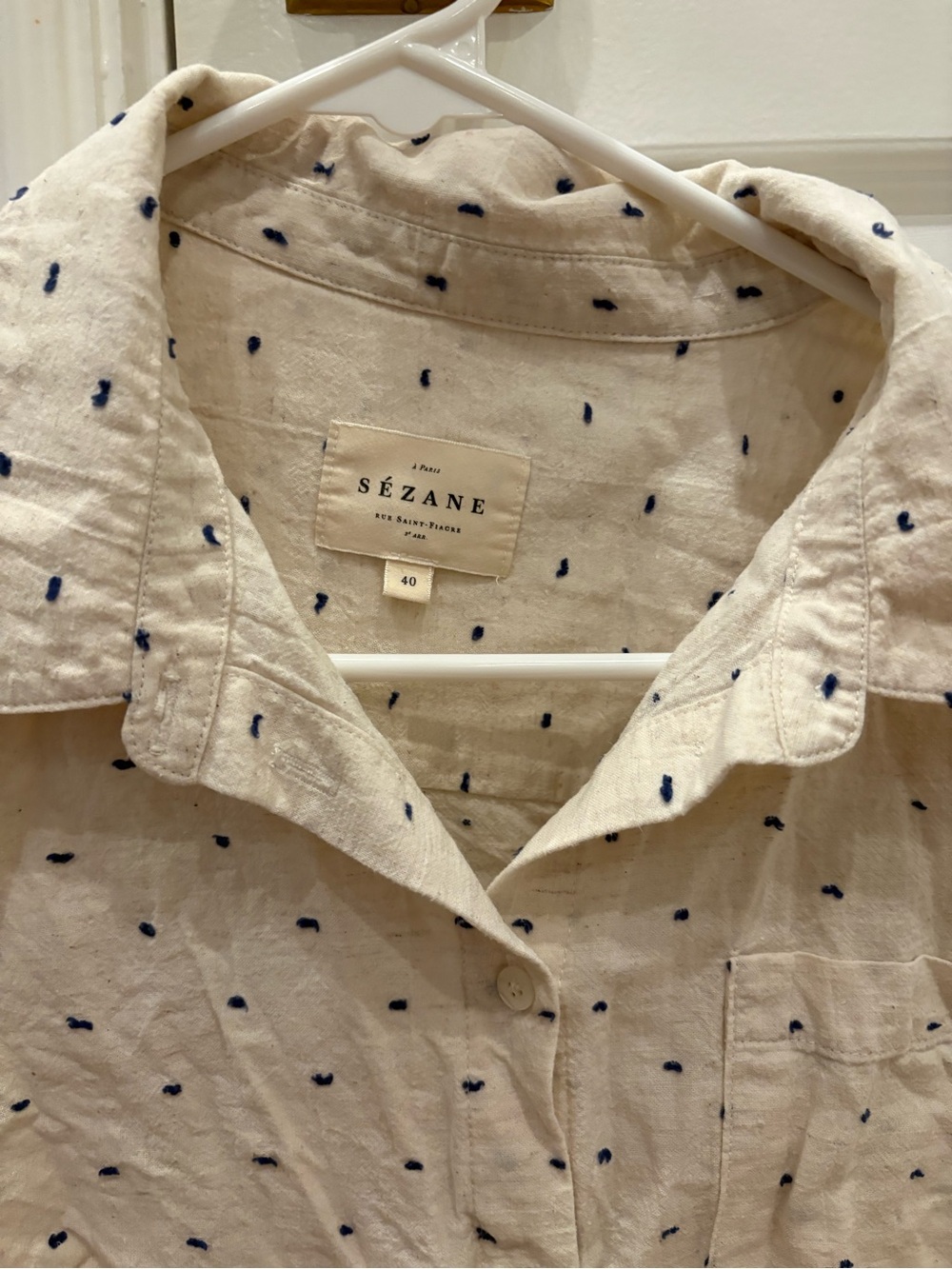 Sezane Tomboy Button Down